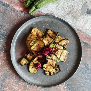 Grilled Zucchini Salad