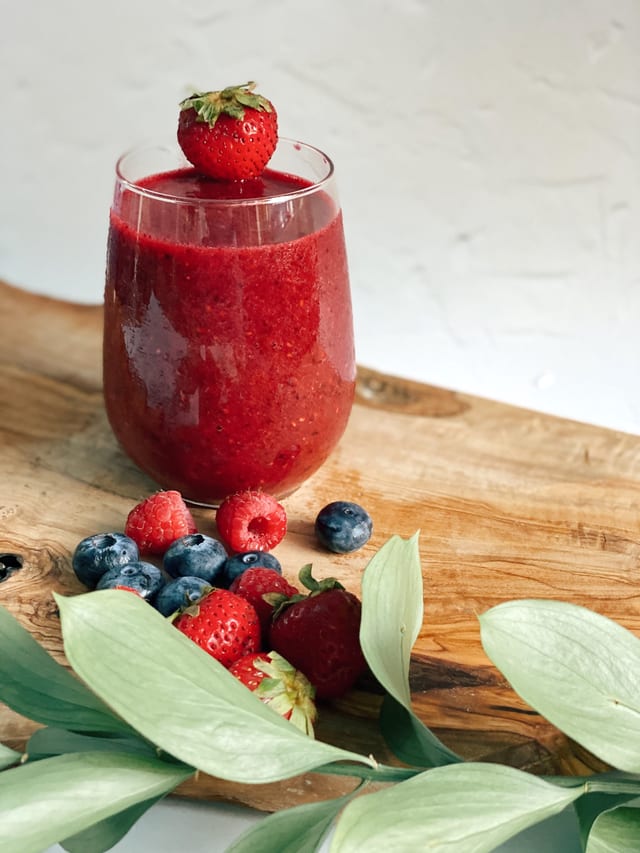 Berry Blend Smoothie.
